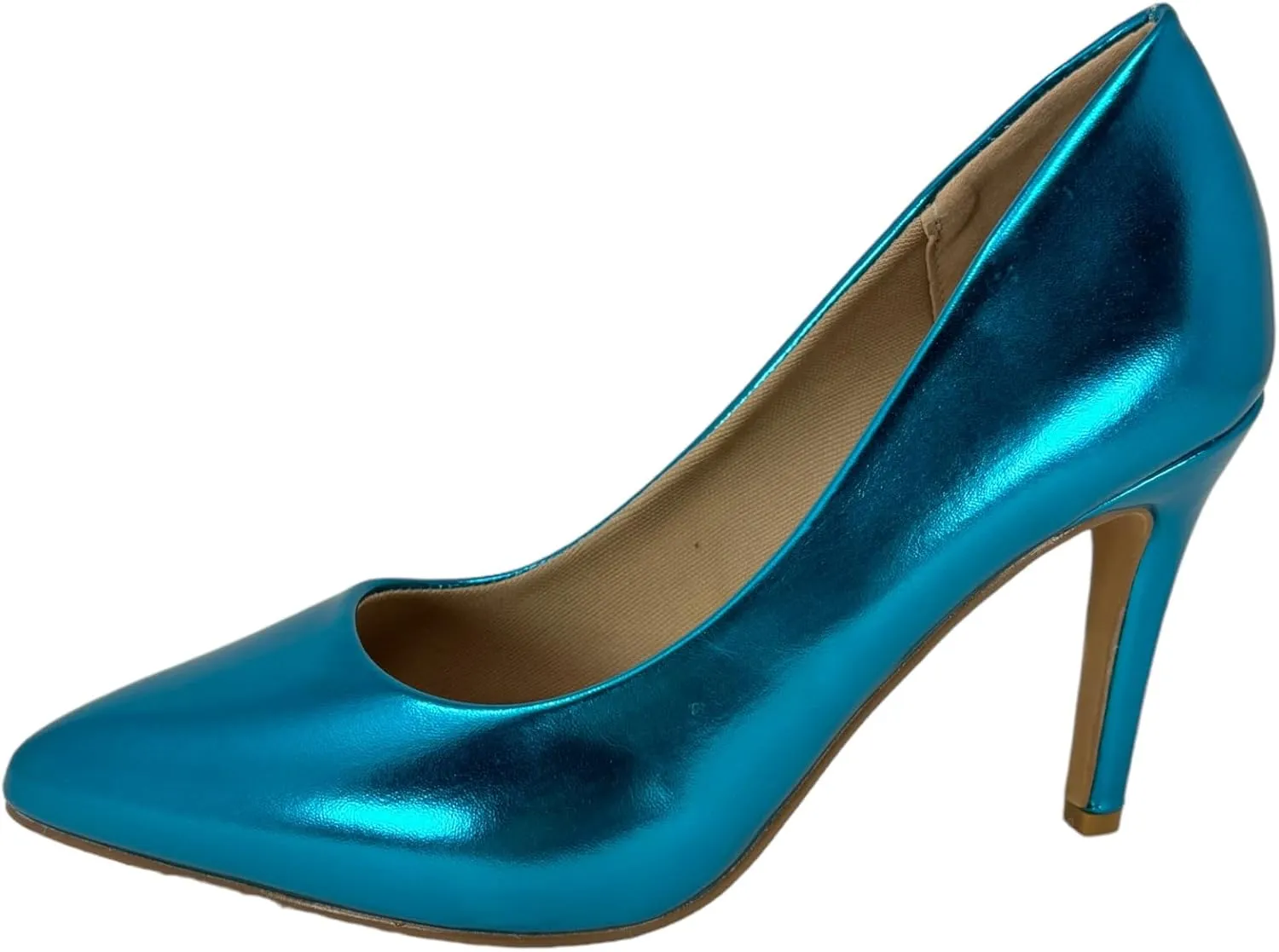 | Women Trendy Pumps, Pointed Toe High Heel 4 inch/10cm Party Stiletto Heels Shoes