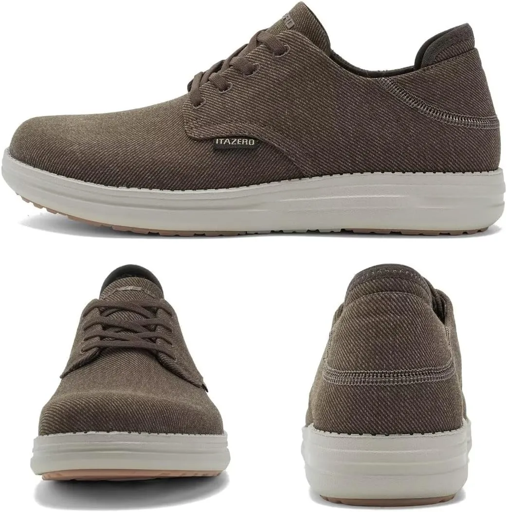 1TAZERO Wide-Shoes for Men - Toe-Box Walking Shoes with Arch Support