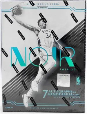 2019/20 Panini Noir Basketball Hobby Box