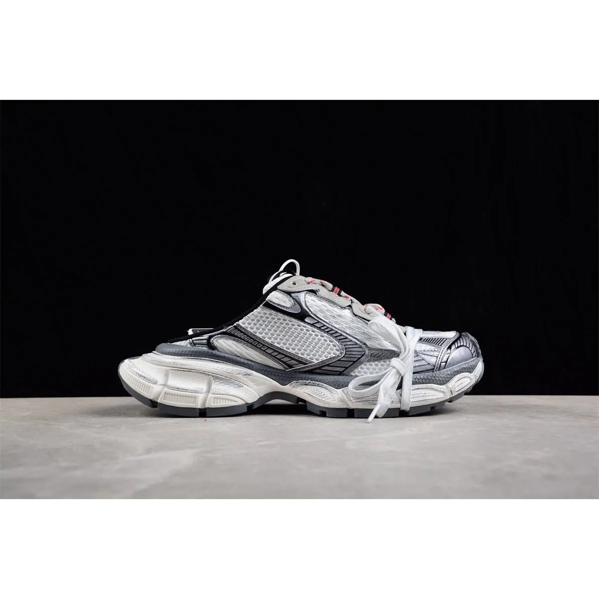 3XL Last chance MULE GREY BALENCIAGA Great savings RED x