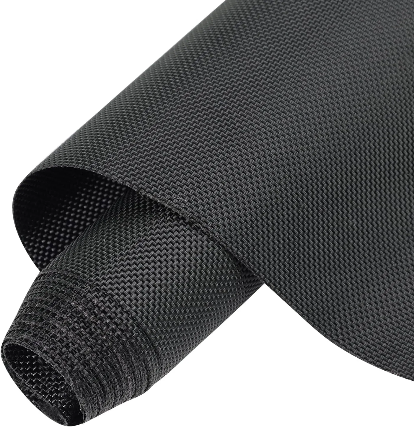 840D Waterproof Canvas Fabric with PU Backing Anti UV Marine Canvas Material Outdoor Oxford Material for Tents,Boats,Camping (Black, 72inchx60inch)