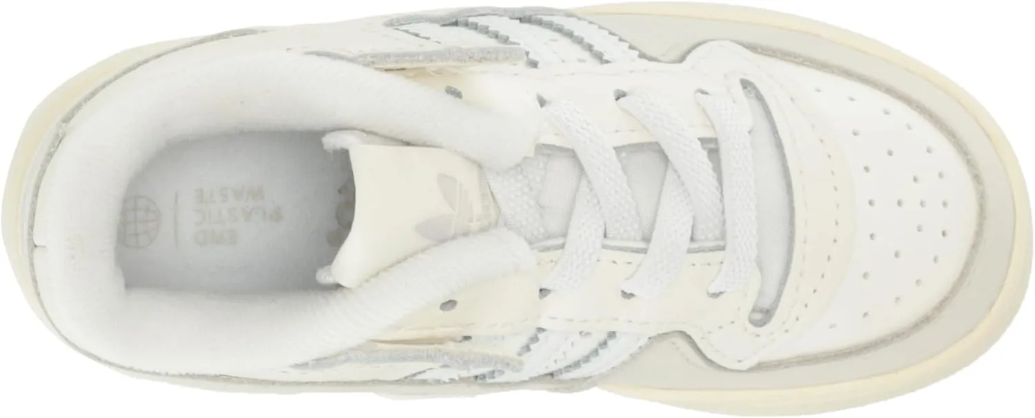 adidas Unisex-Child Forum Low Elastic Lace Sneaker