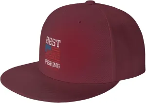 Adjustable Best Fishing Boots Snapback Hat for Men Women Baseball Cap Dad Hats