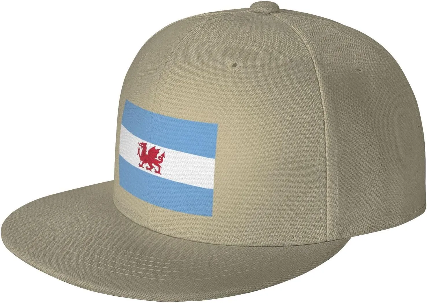 Adjustable Flag of The Welsh Colony in Patagonia Snapback Hat for Men Women Baseball Cap Dad Hats