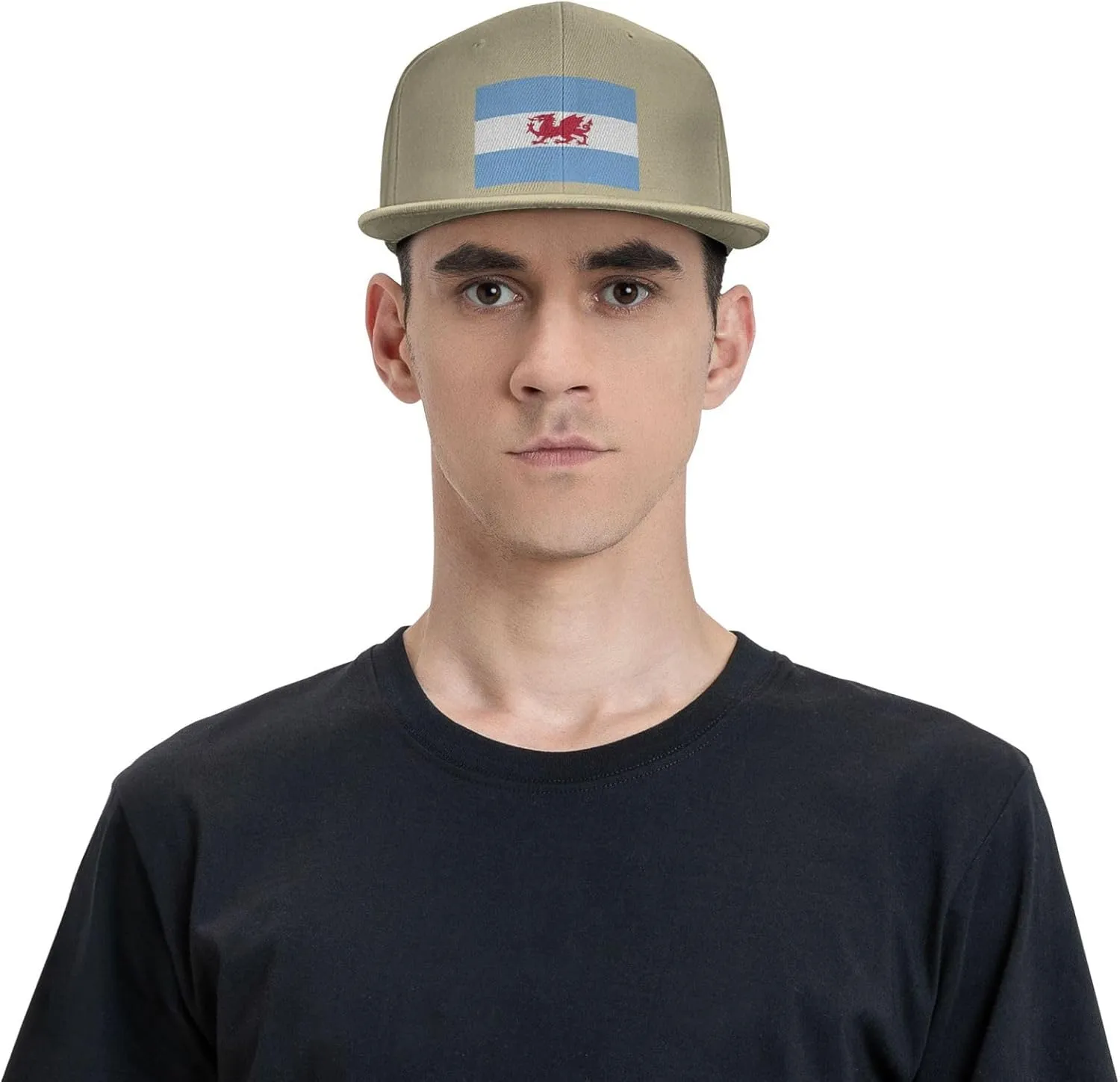 Adjustable Flag of The Welsh Colony in Patagonia Snapback Hat for Men Women Baseball Cap Dad Hats
