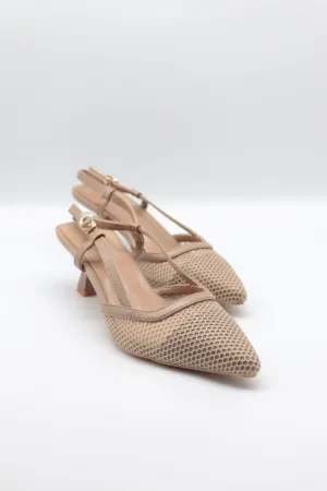 Ankle Strap Kitten Heel