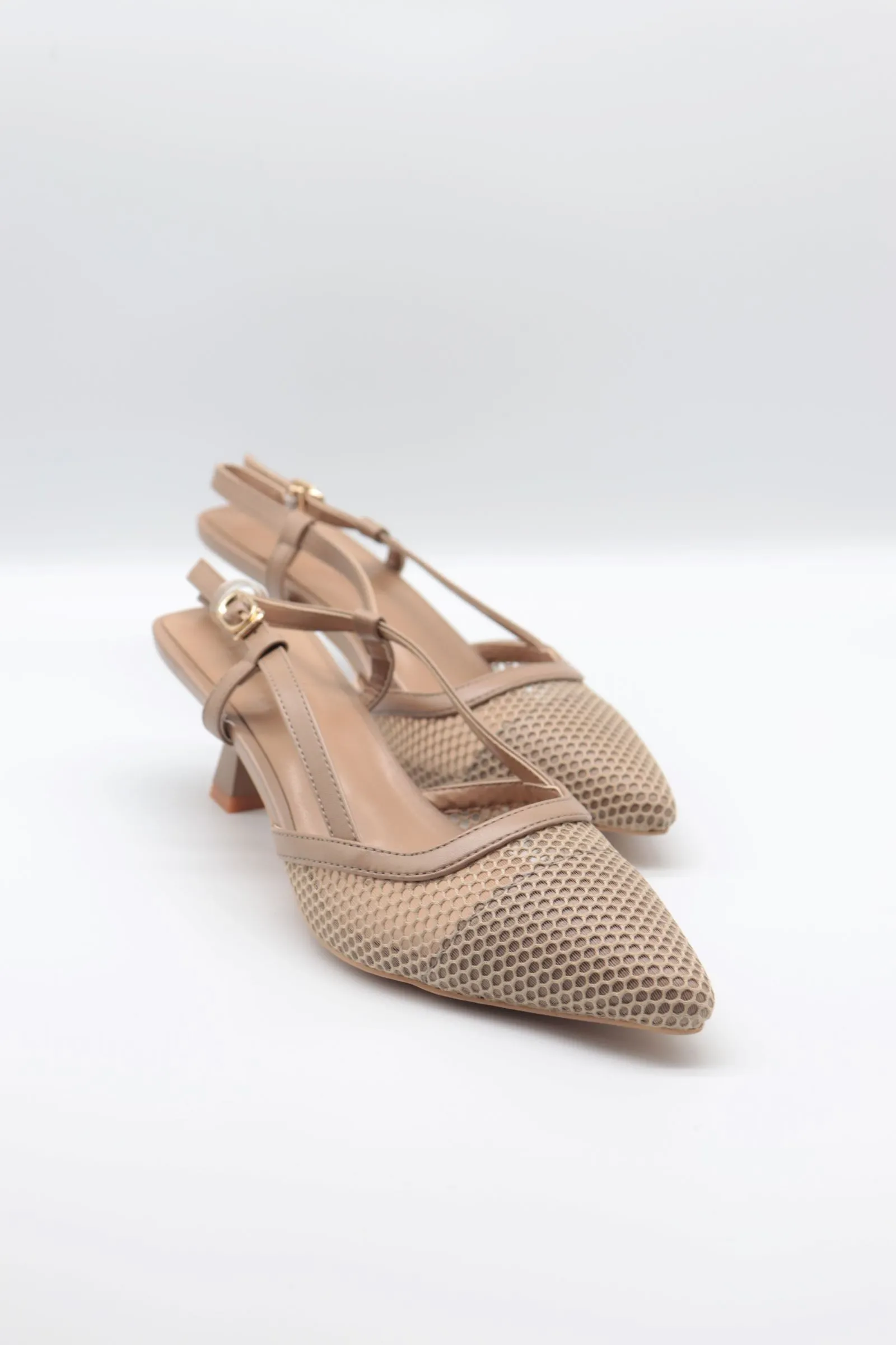 Ankle Strap Kitten Heel