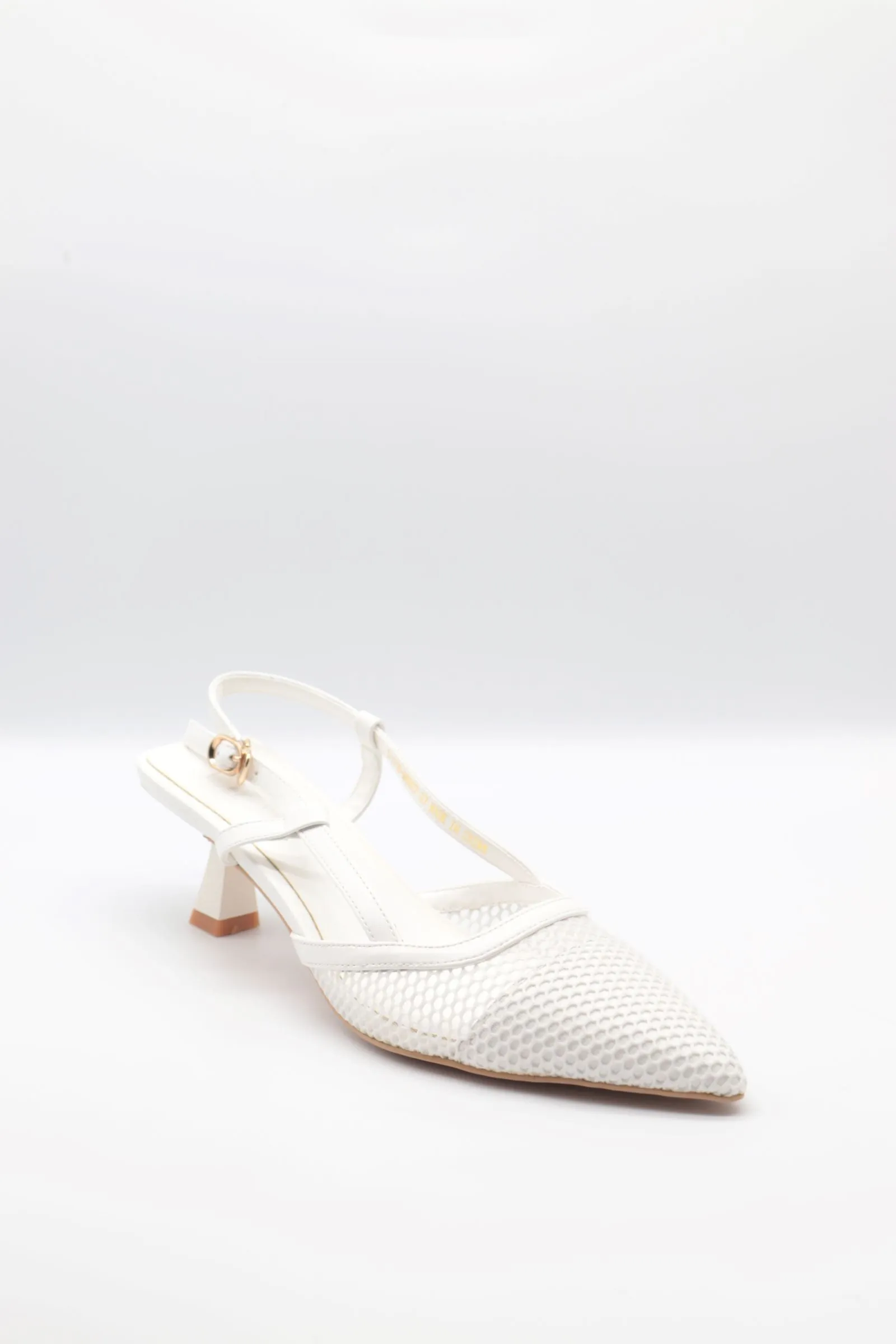 Ankle Strap Kitten Heel
