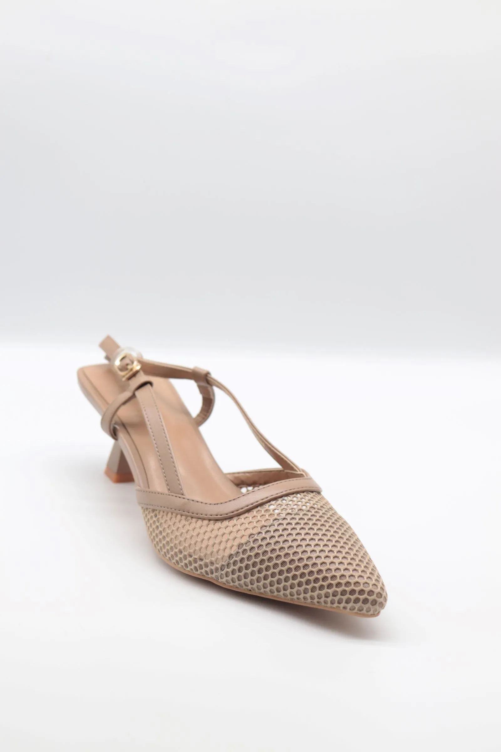 Ankle Strap Kitten Heel