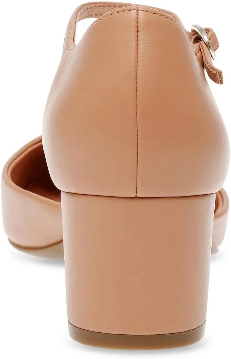 Anne Klein Womens Pearle Toe Cap Ankle Strap Pumps