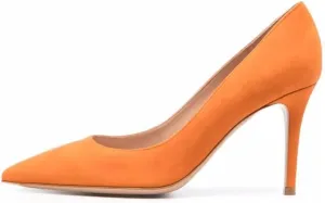 Autumn Black Suede Shoes high Heels Pointed Toe Pink Burgundy Leather Pumps Slip on Stiletto Heels Sheepskin Lining Party Prom Evening Dance Shoes for Women 3.9 Inches