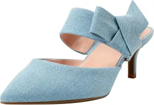 Bandolino Womens Millie 2 Faux suede Pointed Toe Heel Sandals