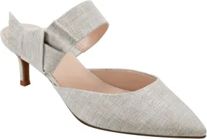 Bandolino Womens Millie 2 Faux suede Pointed Toe Heel Sandals