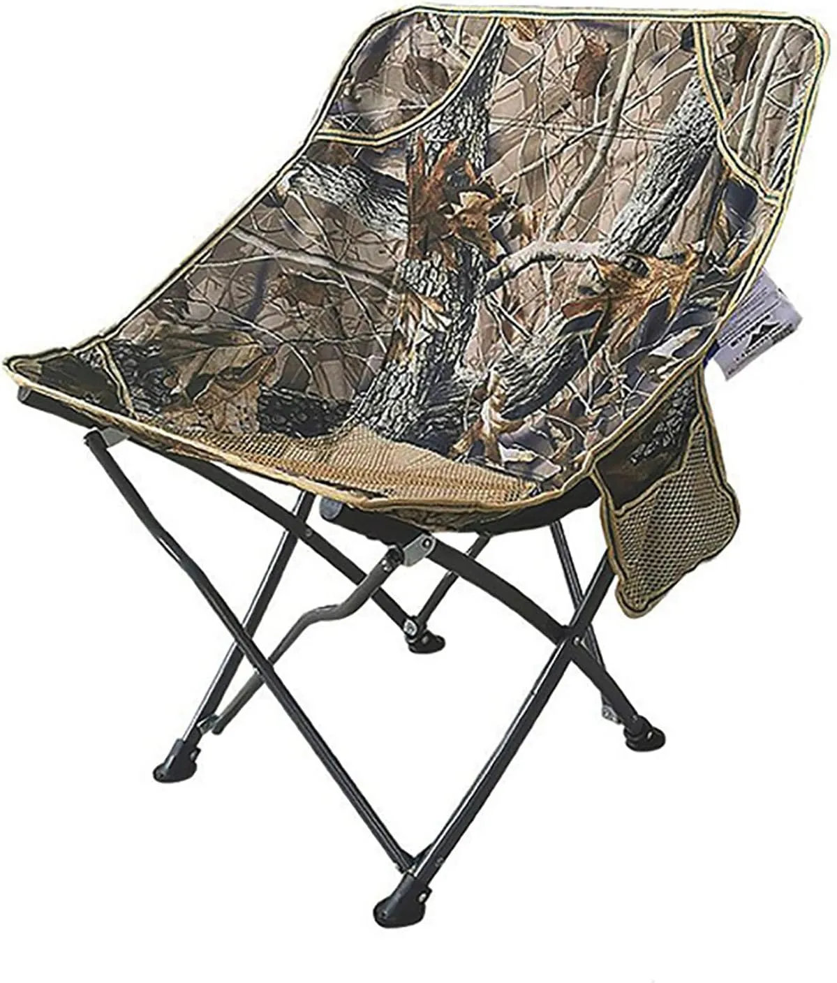 BK&MF Outdoor Folding Camping Chair,Portable Lightweight Reclining Lounge Chair Chair Beach Camp Chair with Cup Holder for Storage and Travel,B,60x40x75cm(24x16x30inch)