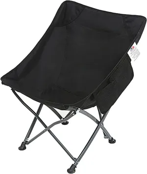 BK&MF Outdoor Folding Camping Chair,Portable Lightweight Reclining Lounge Chair Chair Beach Camp Chair with Cup Holder for Storage and Travel,C,60x40x75cm(24x16x30inch)