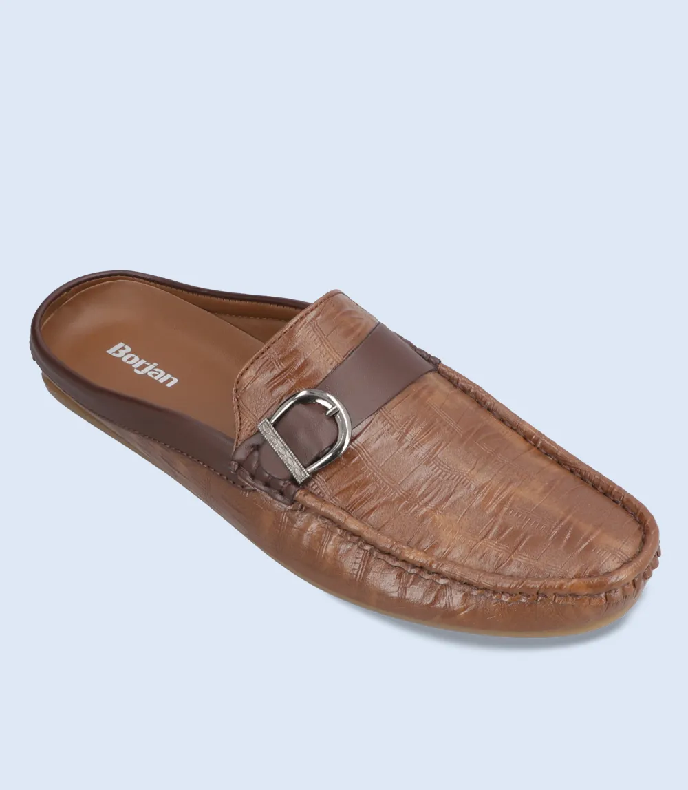 BM6684-TAN-Men Mule