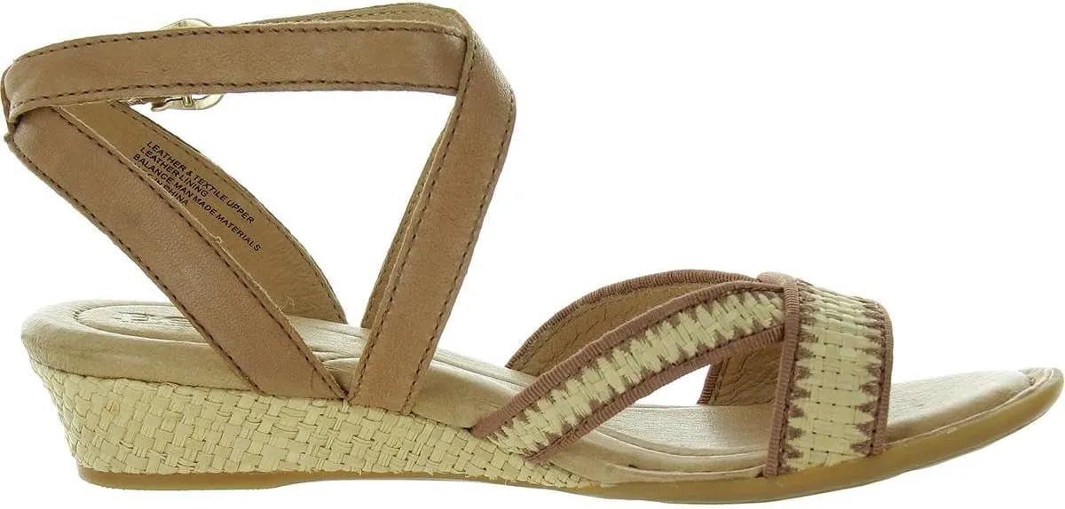 BORN Womens Strappy Leather Ankle Strap