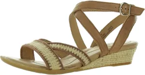 BORN Womens Strappy Leather Ankle Strap
