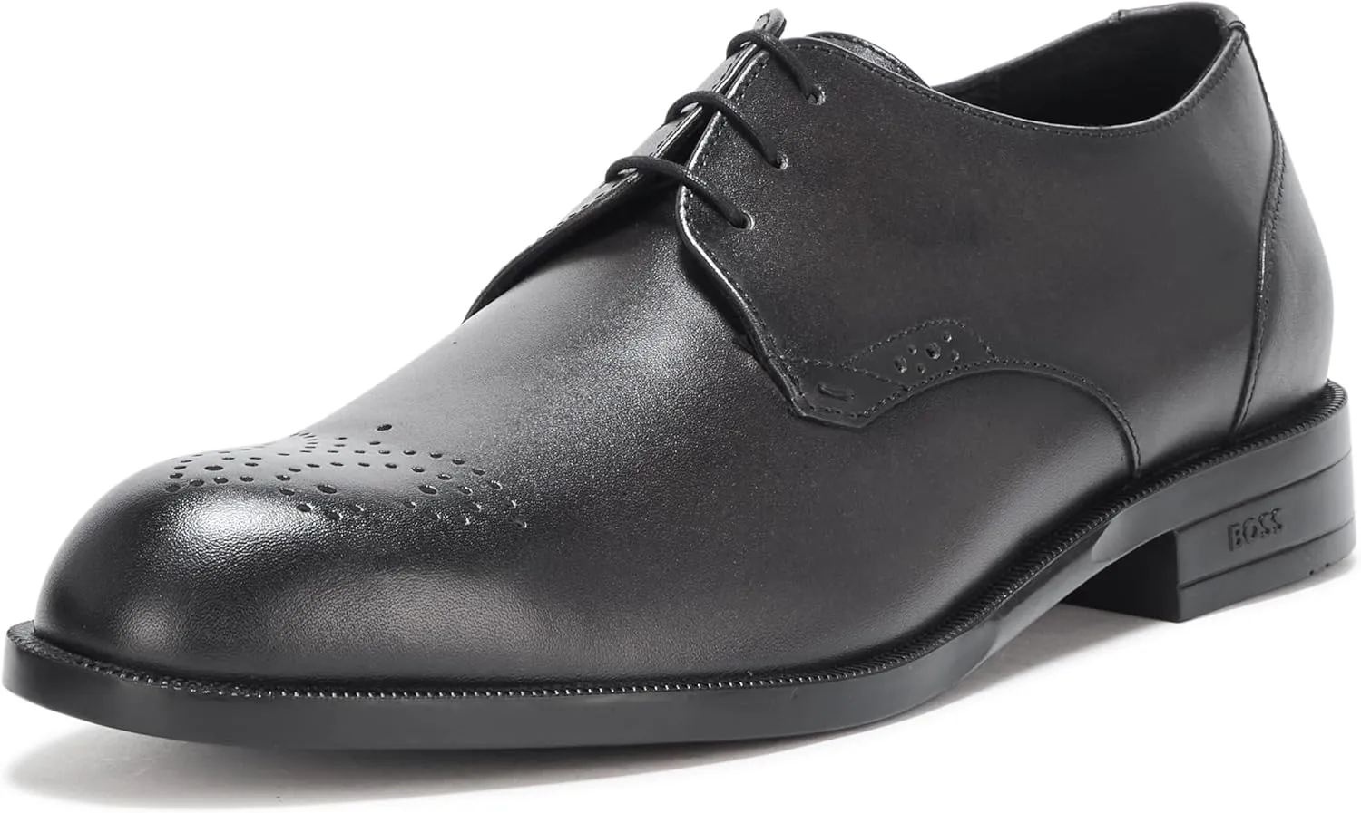 BOSS Men's Tayil Smooth Leather Derby Dress Shoe Oxford