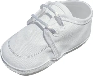 Boys Gabardine Christening Shoe