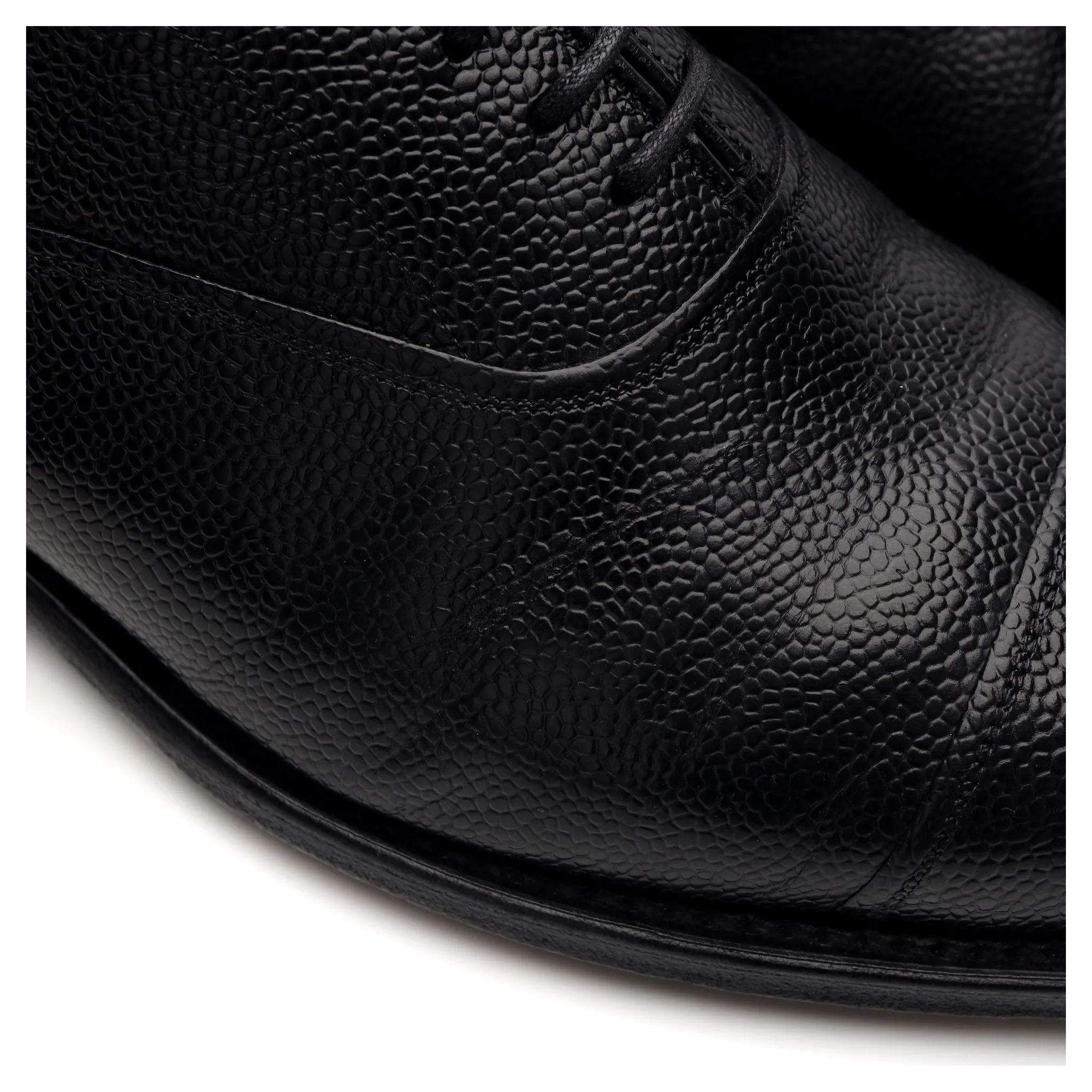 'Buckden' Black Grain Leather Oxford UK 7.5 G