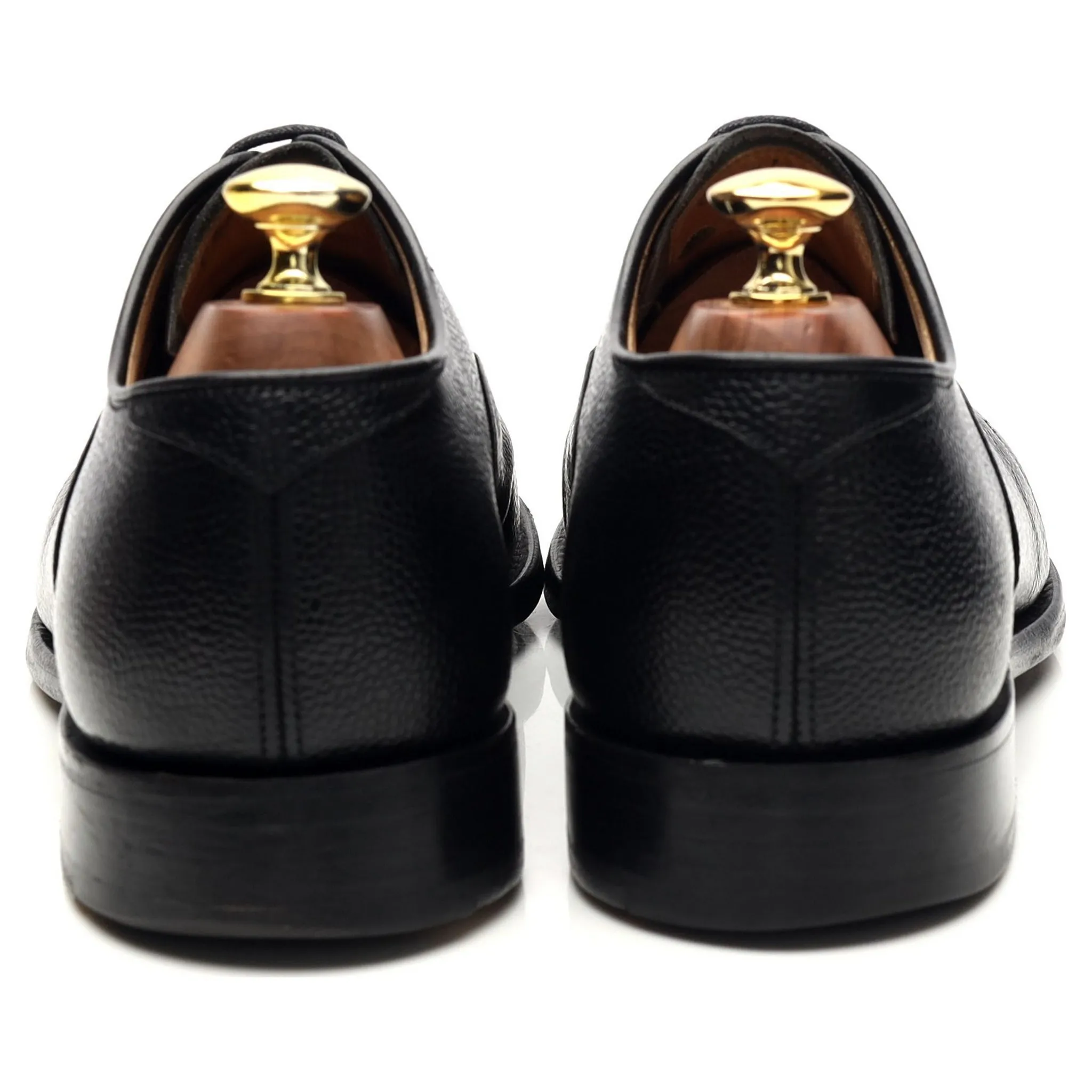 'Buckden' Black Grain Leather Oxford UK 7.5 G