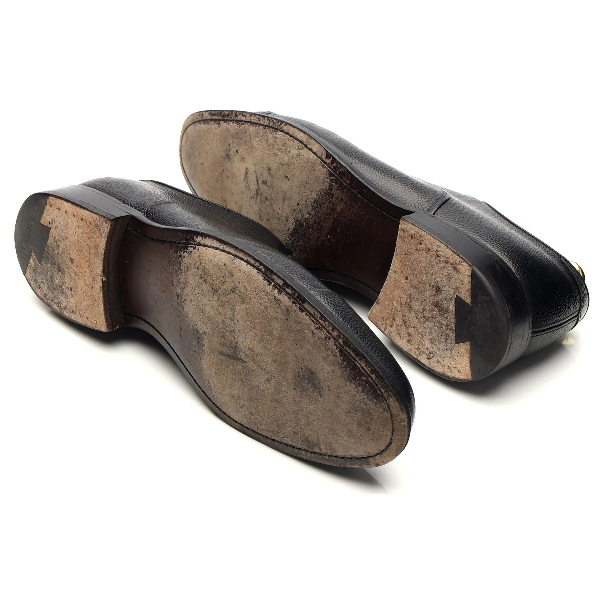 'Buckden' Black Grain Leather Oxford UK 7.5 G