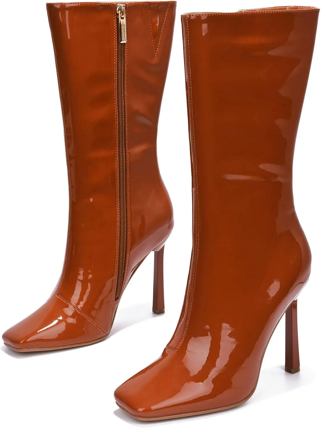 Cape Robbin Luciene Square Toe High Heel Booties (Luciene)