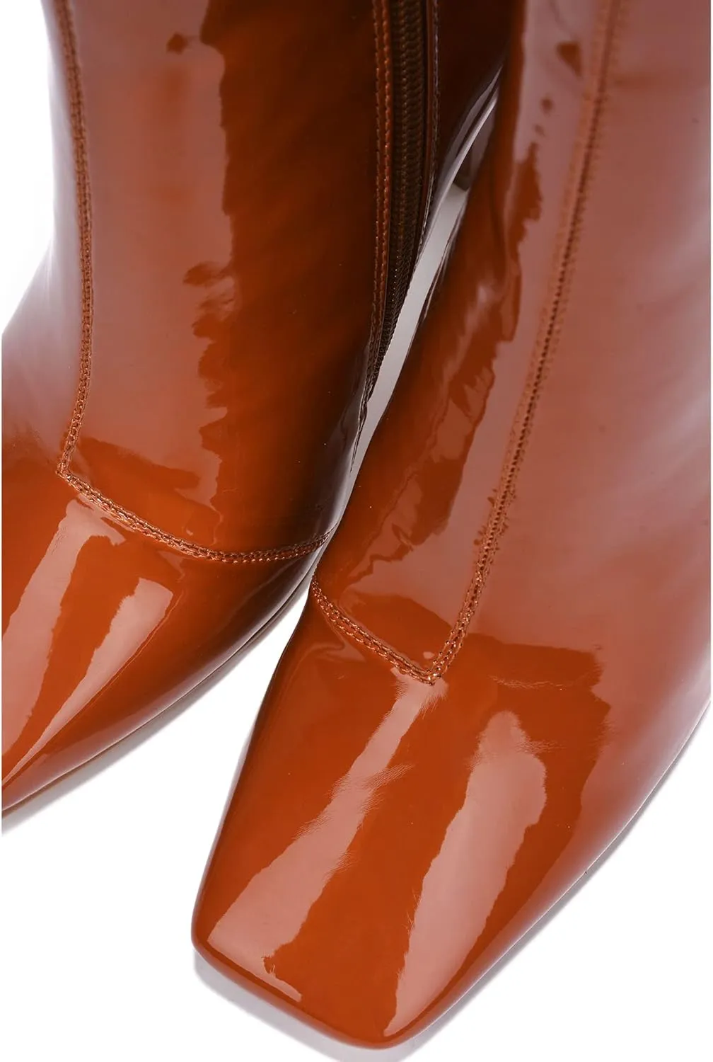 Cape Robbin Luciene Square Toe High Heel Booties (Luciene)
