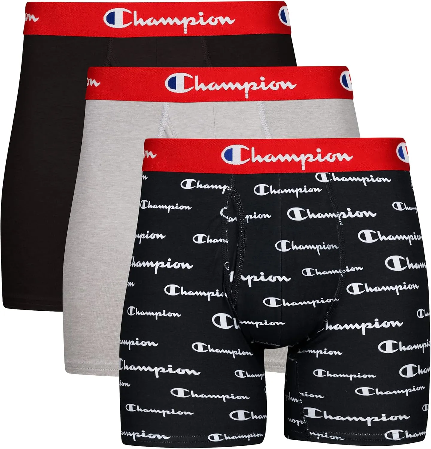 Champion Men's Everyday Cotton Stretch Boxer Briefs