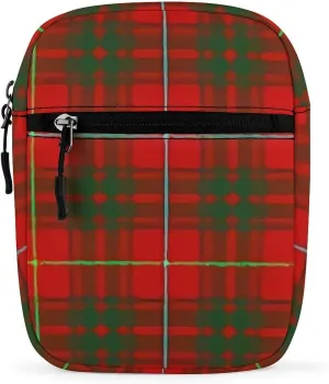 Clan Bruce Tartan Plaid Detachable Shoulder Strap Small Shoulder Bag Unisex