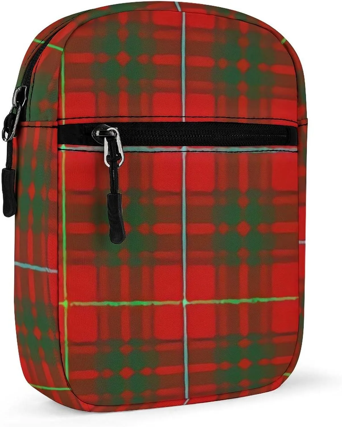 Clan Bruce Tartan Plaid Detachable Shoulder Strap Small Shoulder Bag Unisex