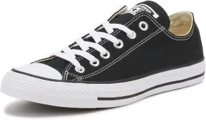 Converse Unisex Chuck Taylor All Star Core Ox Sneaker, Black, Men's 9.5, Women's 11.5 Medium