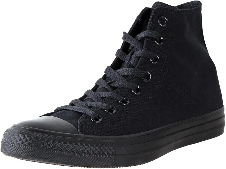 Converse Unisex Chuck Taylor All Star Hi Top Sneaker Black Monochrome