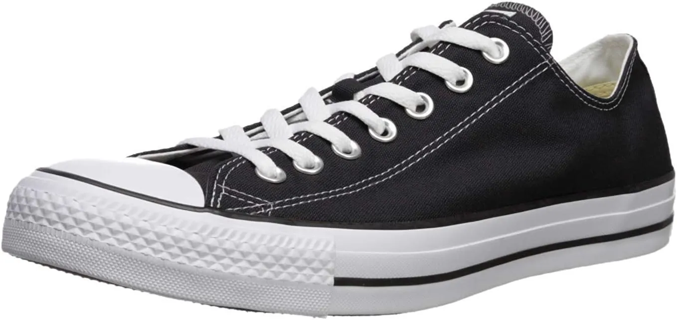 Converse Unisex Chuck Taylor All Star Low Basketball Shoe (4.5 Men 6.5 Women, Black)