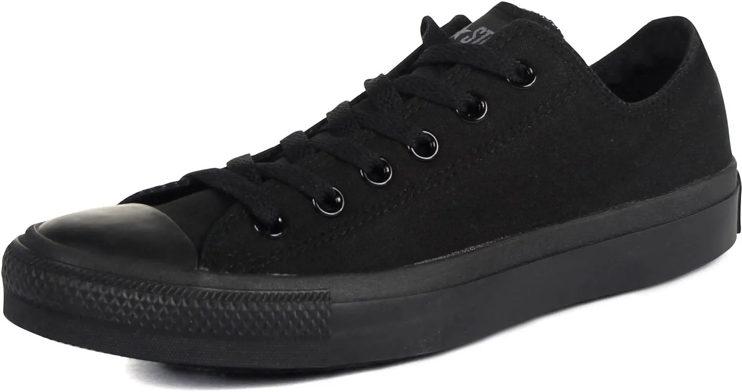Converse Unisex Chuck Taylor All Star Ox Low Top Black/Black Sneakers - 6.5 D(M) US
