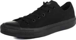 Converse Unisex Chuck Taylor All Star Ox Low Top Black/Black Sneakers - 6.5 D(M) US