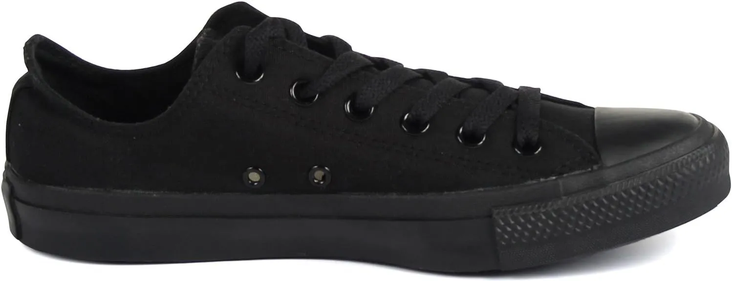 Converse Unisex Chuck Taylor All Star Ox Low Top Black/Black Sneakers