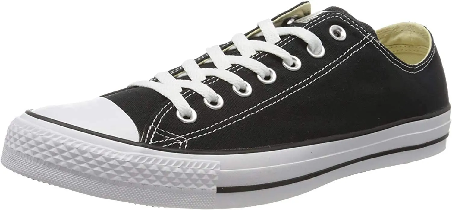 Converse Unisex Chuck Taylor All Star OX Sneaker (5 Men 7 Women, Black Monochrome)