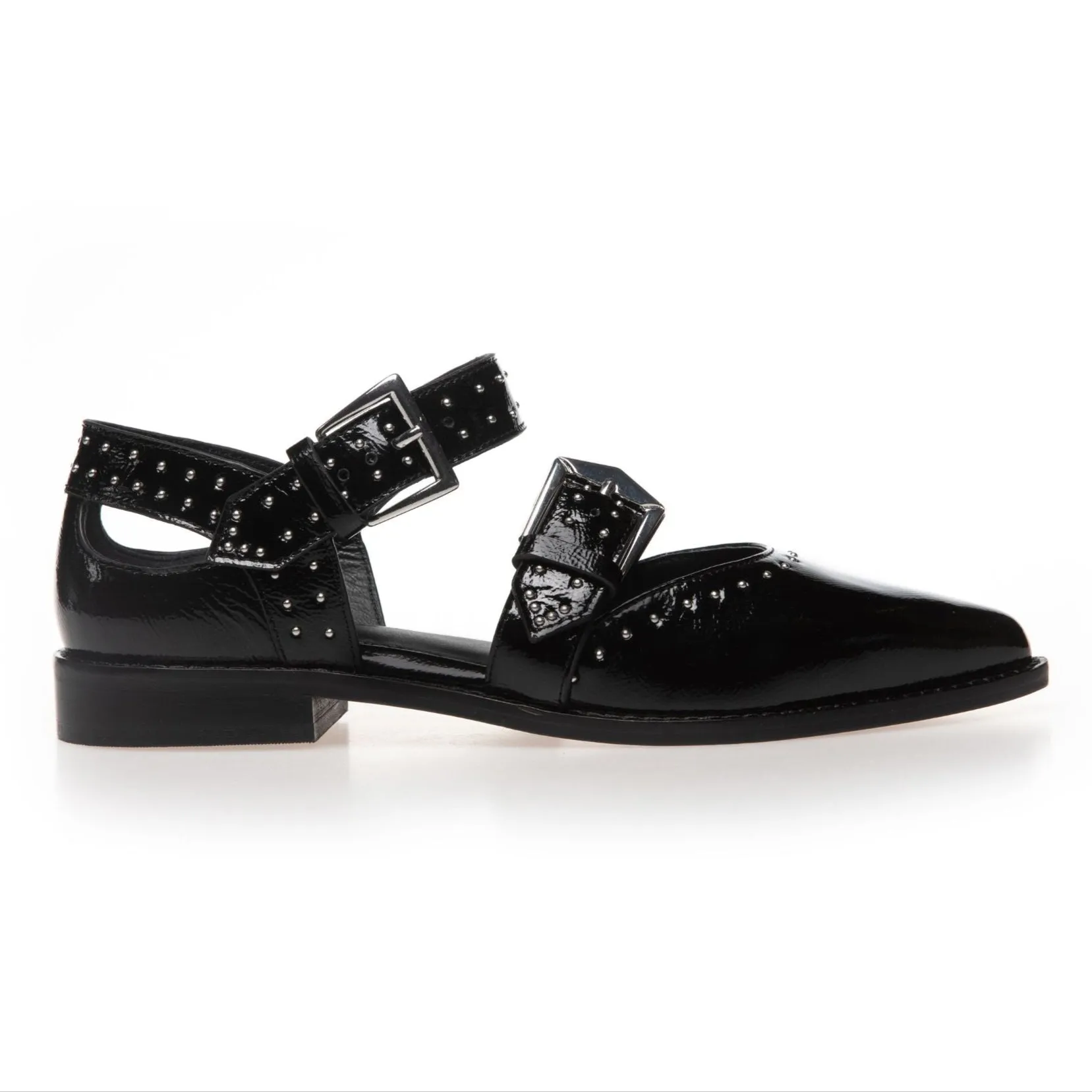 Copenhagen Shoes Close To You Loafer Black Patenting