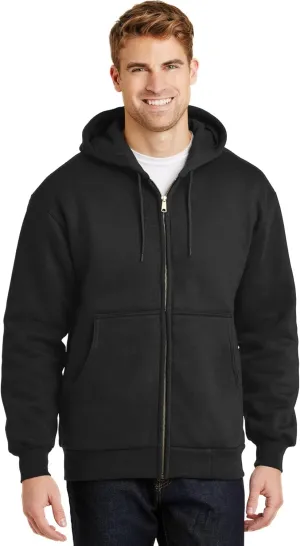 Cornerstone Heavyweight Full-Zip Hooded Sweatshirt with Thermal Lining CS620