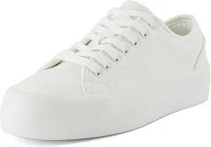 CUSHIONAIRE Women's Tag Low top Canvas Sneaker  Memory Foam