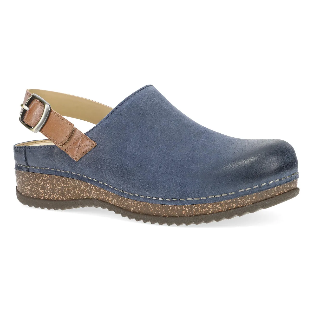 Dansko Women's Merrin Blue Burnished Suede 9605545300