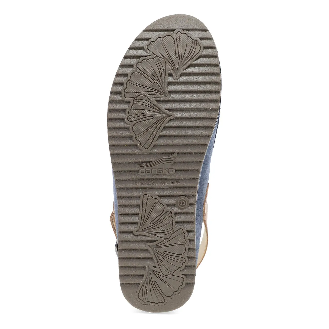 Dansko Women's Merrin Blue Burnished Suede 9605545300