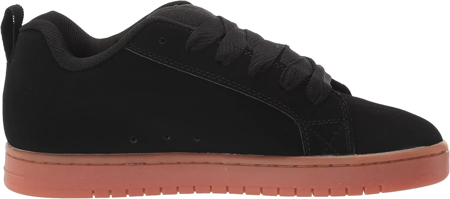 DC Men's Court Graffik Casual Low Top Skate Shoe Sneaker