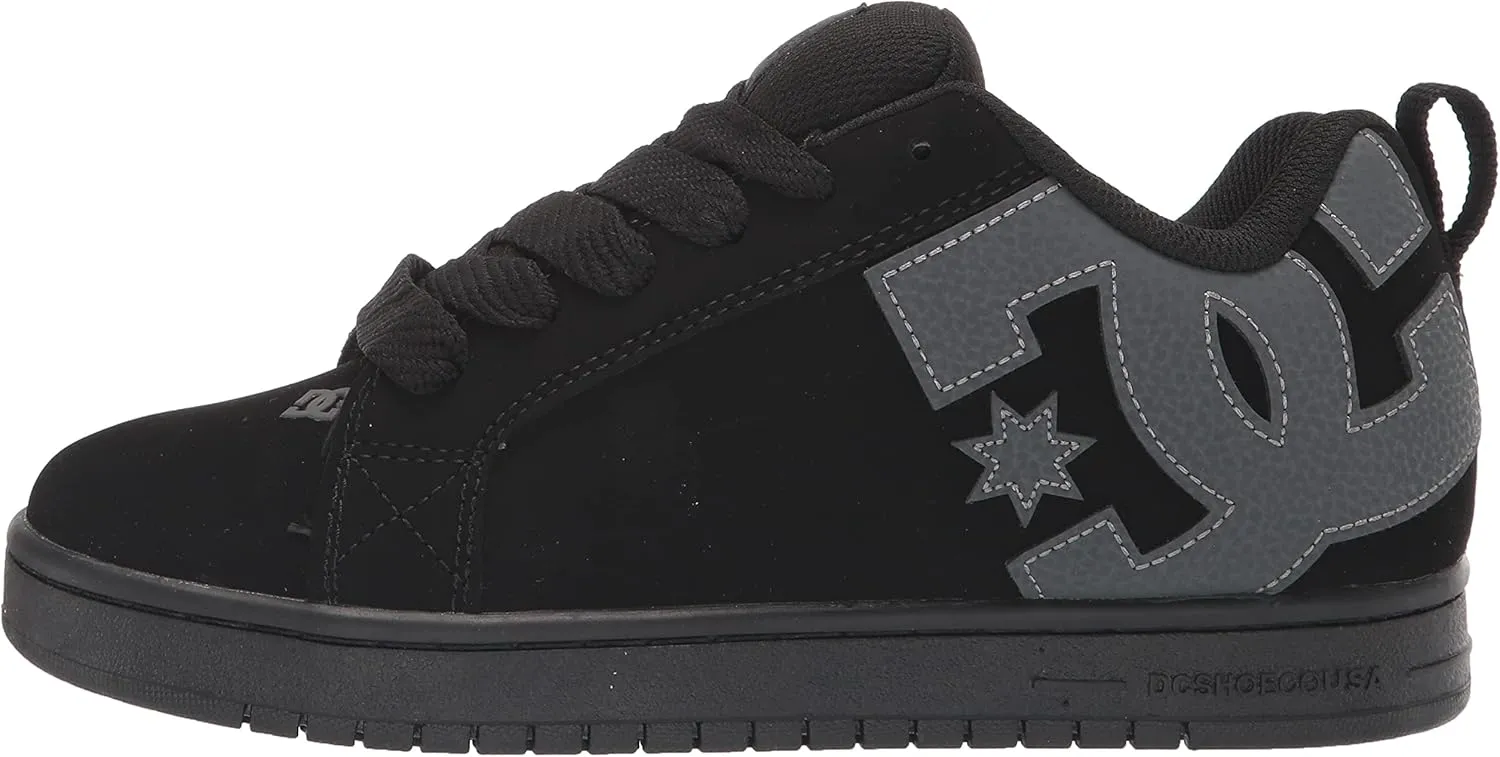 DC Men's Court Graffik Casual Low Top Skate Shoe Sneaker