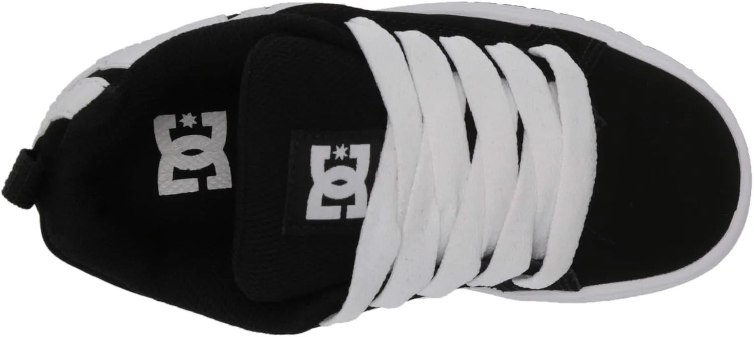 DC Men's Court Graffik Casual Low Top Skate Shoe Sneaker