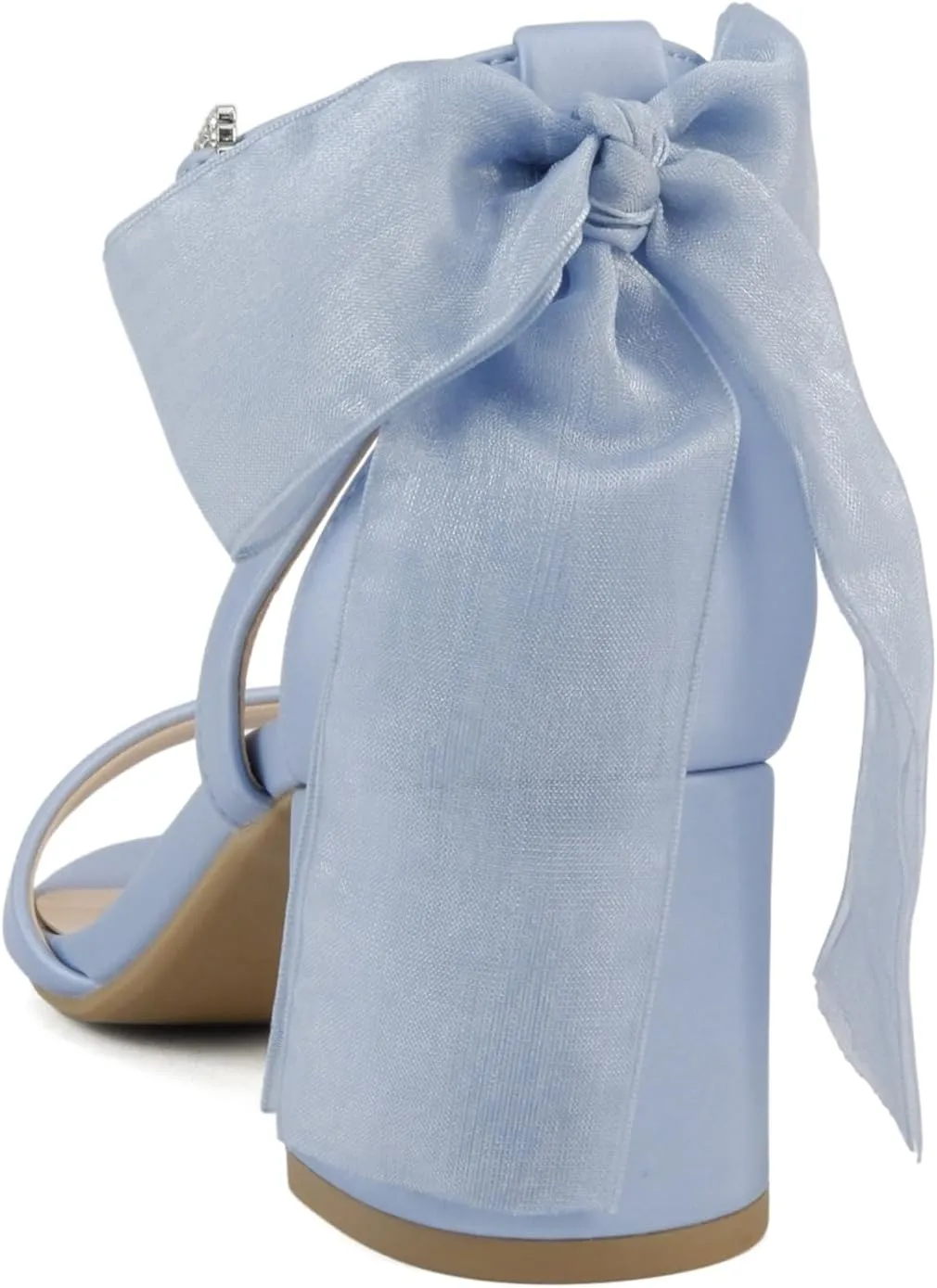 Delicious Everly ~ Women Ankle Strap Low Heel Bridal Dress Sandals