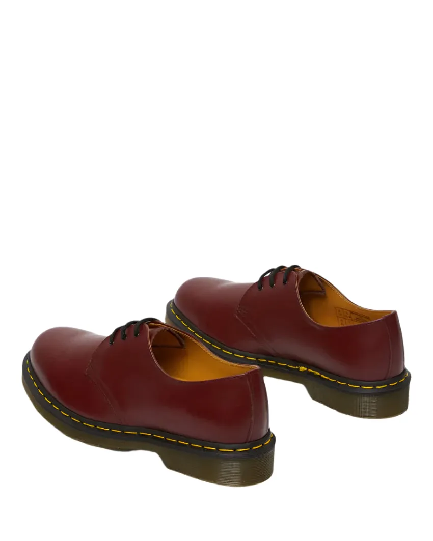 Dr Martens 1461 3 Eye Shoe Cherry Red Smooth
