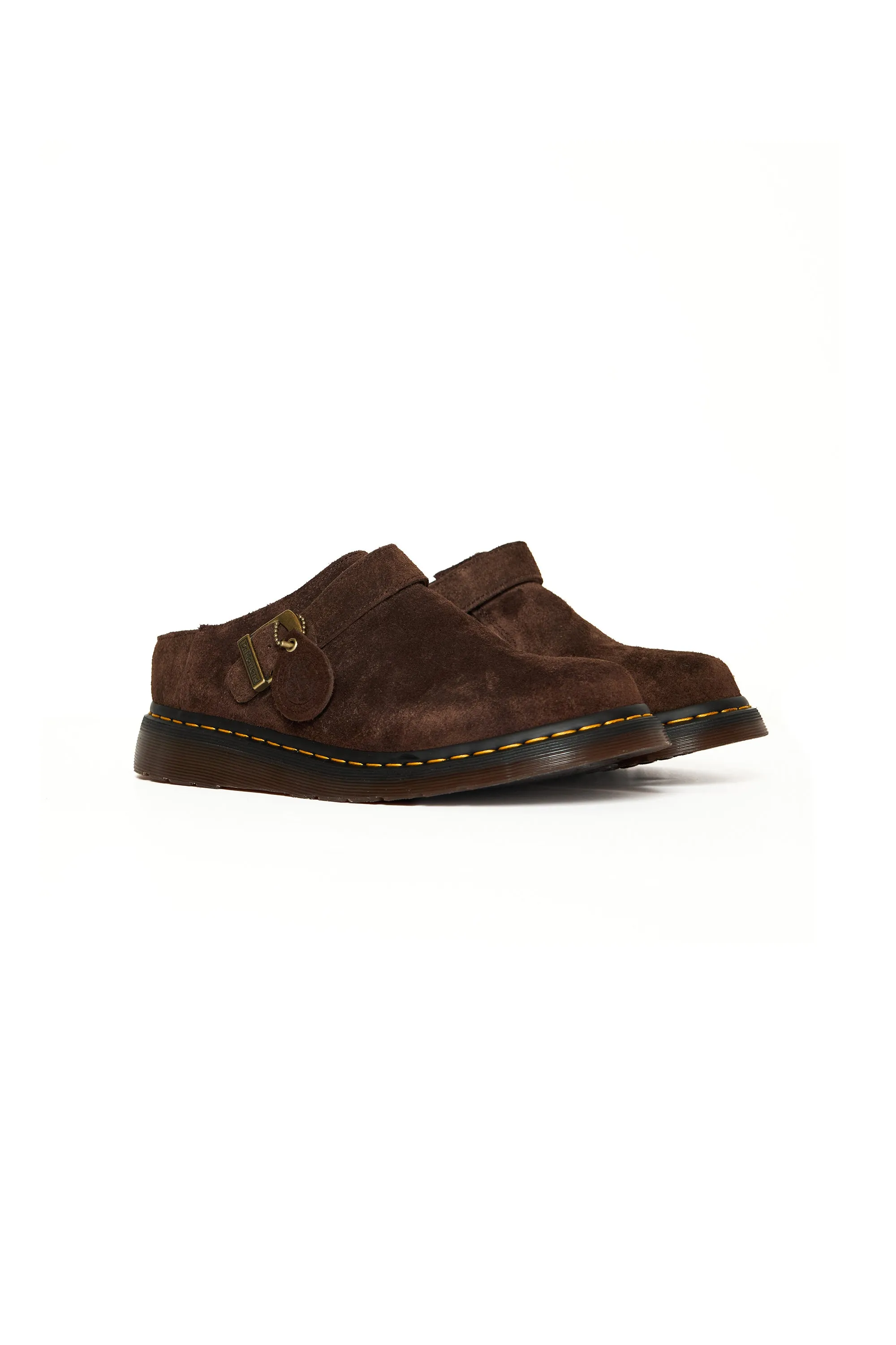 DR. MARTENS Isham Desert Oasis Suede Shoes Brown